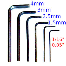 Set of 6 guitar & bass Allen