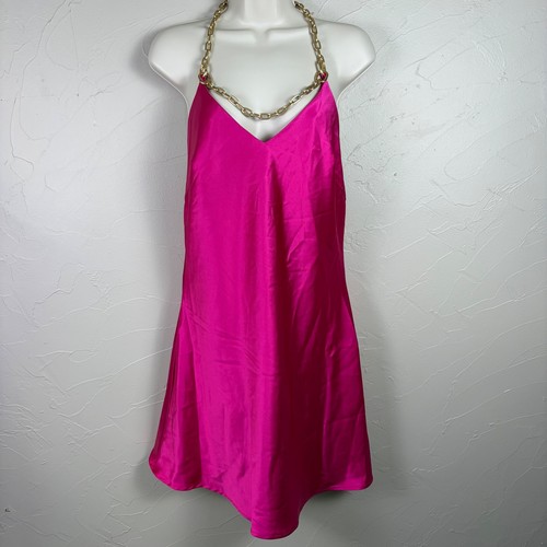Luxxel hot pink satin chain - luxxel,