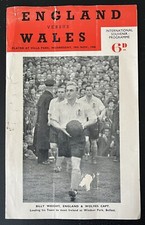 ENGLAND v WALES 1948 HOME INTERNATIONAL HILLS PIRATE PROGRAMME VILLA PARK