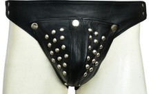 Genuine Leather Black Harness