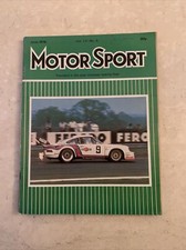 Motor Sport Car Magazine June