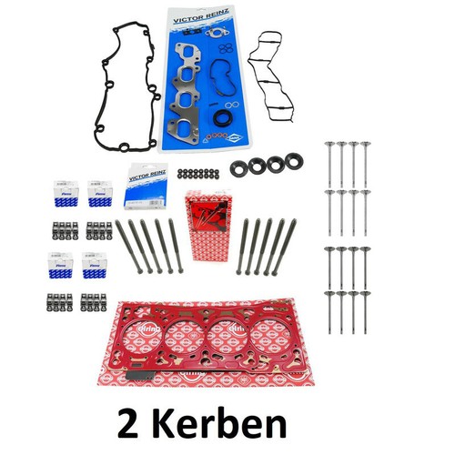 Gasket set notches - gasket,
