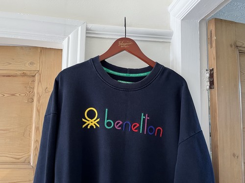 Vintage navy benetton - vintage,