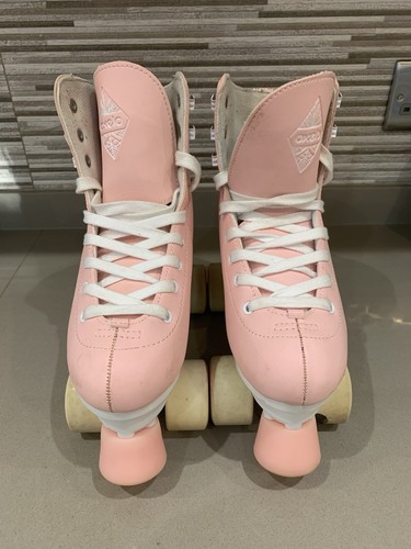 Oxelo quad skates pink size - quad,