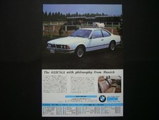 BMW 633CSi Advertisement