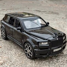 Rolls Royce Cullinan Diecast SUV Toy w/ Light & Sound 1:32 - Kids Gift