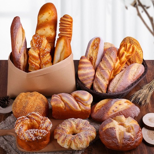 Fake food artificial bread - food,