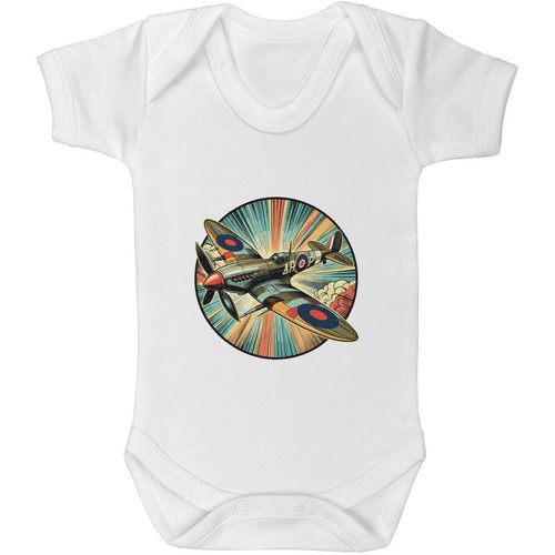 Flying spitfire baby grows - 'flying, /
