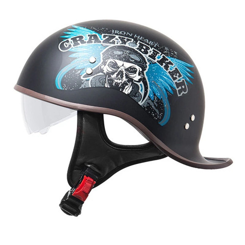 Baseball cap motorcycle half - cap,