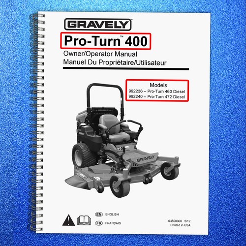 Gravely pro turn 400 - pro-turn, series