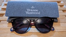 Vivienne Westwood prescription varifocals tartan sunglasses  with case