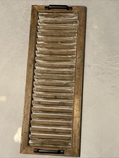 Vintage  Wooden Ware Washboard