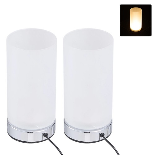 Modern led table lamps set - table,