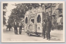 RPPC Dordrecht Reeweg Fairground Street Organ Theo Bemes Men Holland c1929