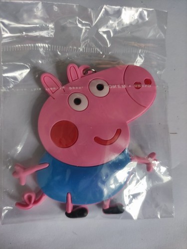 Peppa pig rubber keychain - peppa,
