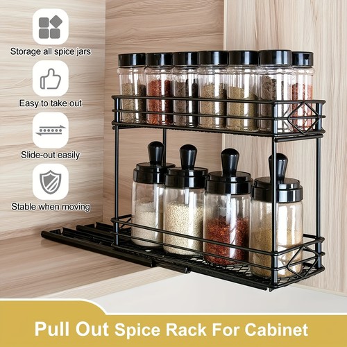 Tier pull out sliding spice - pull,