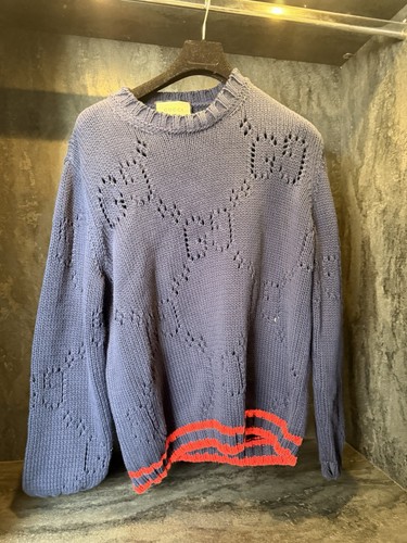 Authentic gucci perforated - gg,