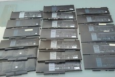 Joblot of X 19 Dell Laptop Batteries Lithium Faulty or Part Working Li-Ion Lion