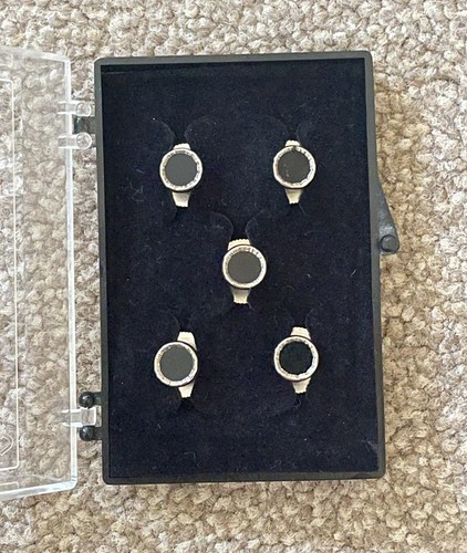 Collar shirt studs black - &, studs.