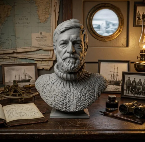 Sir ernest shackleton - ernest, bust