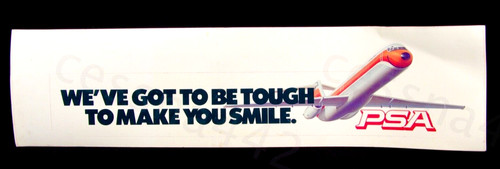 Psa vintage bumper - bumper, sticker