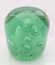 Antique Victorian Green Glass
