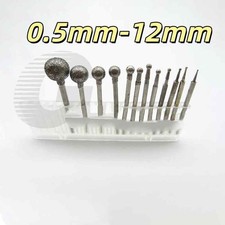 0.5mm-12mm Diamond Round Burr
