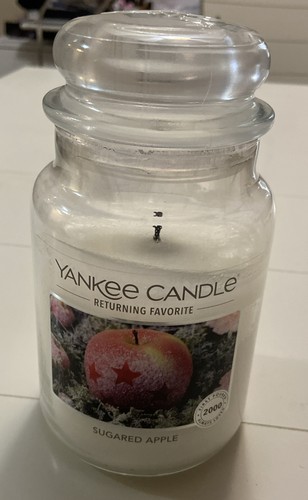 Yankee candle sugared apple - candle,