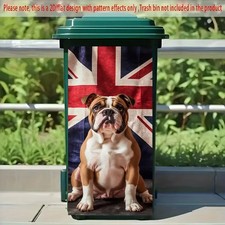 Wheelie Bin Sticker Union Jack