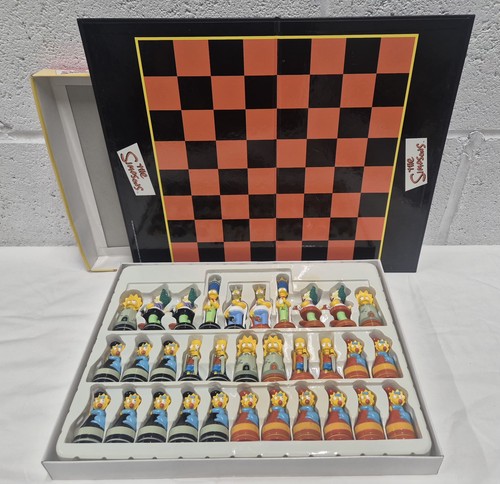 The simpsons chess - 3-d, game