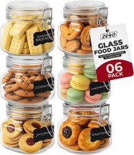 500ml clip top glass - x,