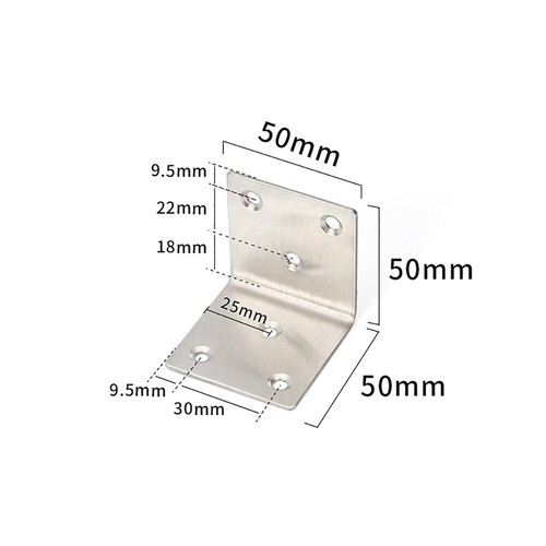 Stainless steel corner - steel, brace