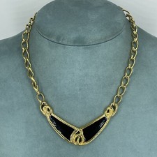 Vintage Trifari Necklace black