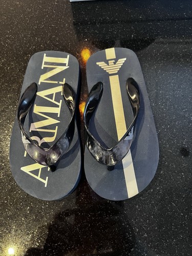 Armani flip flops junior size - flops,