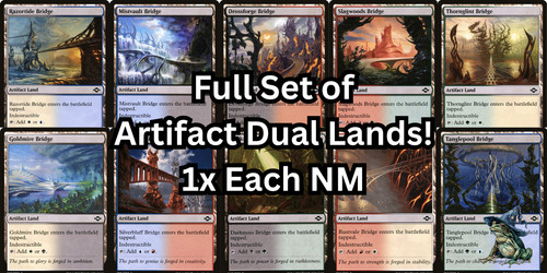 Artifact bridge dual lands - artifact,