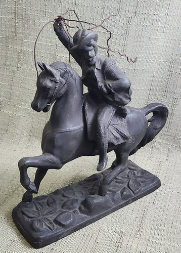 Antique buffalo bill - buffalo, on