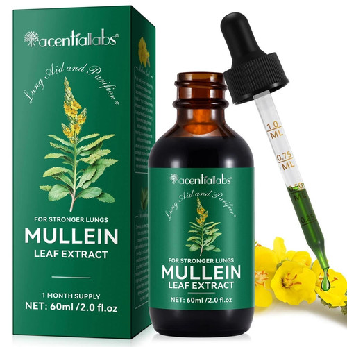 Mullein leaf extract drops - leaf,