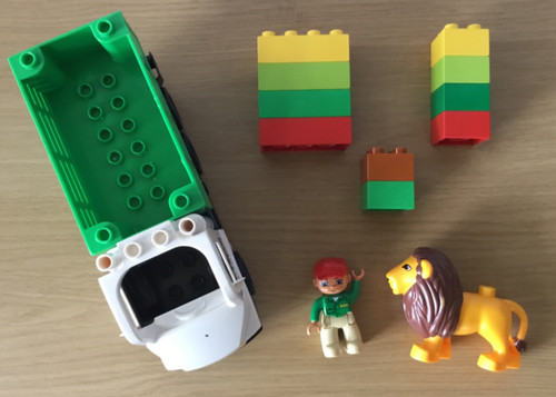 Lego duplo zoo - lego, truck