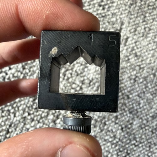 Alfamacchine 15mm block - 15mm, for