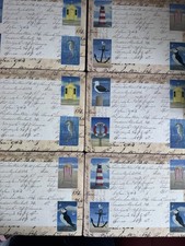 Set Of 6 Cork Backed Seaside