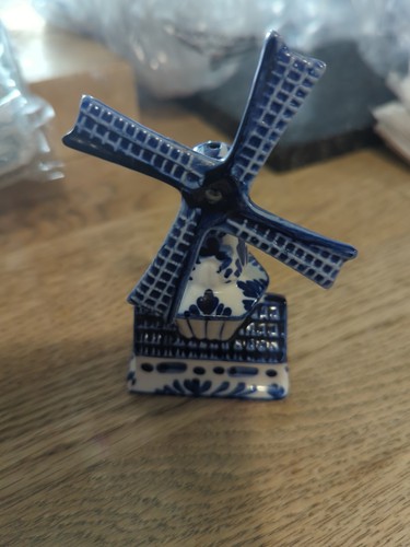 Hand painted delft blue - painted,