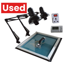 Used! UV Exposure Unit for Silk Screen Print Exposure Pressing 19.7x19.7"