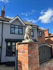 Pair Large lions ,pillar post