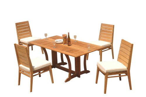 5pc grade teak - grade-a, dining