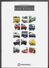 Vauxhall Van Range 1992-1993