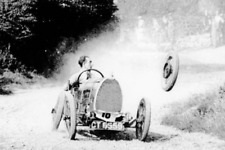 Raymond Mays Bugatti Loses A Wheel Motor Racing 4x6 Photo
