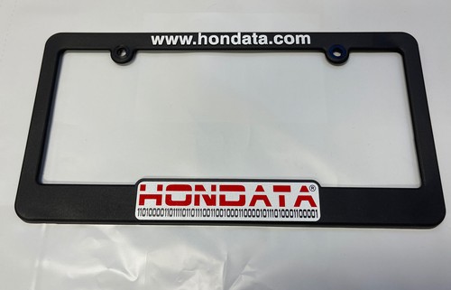 Genuine license plate frame - plate,