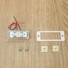 Rear Roll Pan License Light