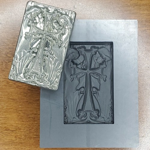 Cross graphite ingot - graphite, mold