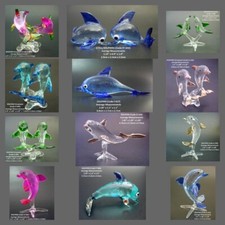 Collectors Glass DOLPHIN
